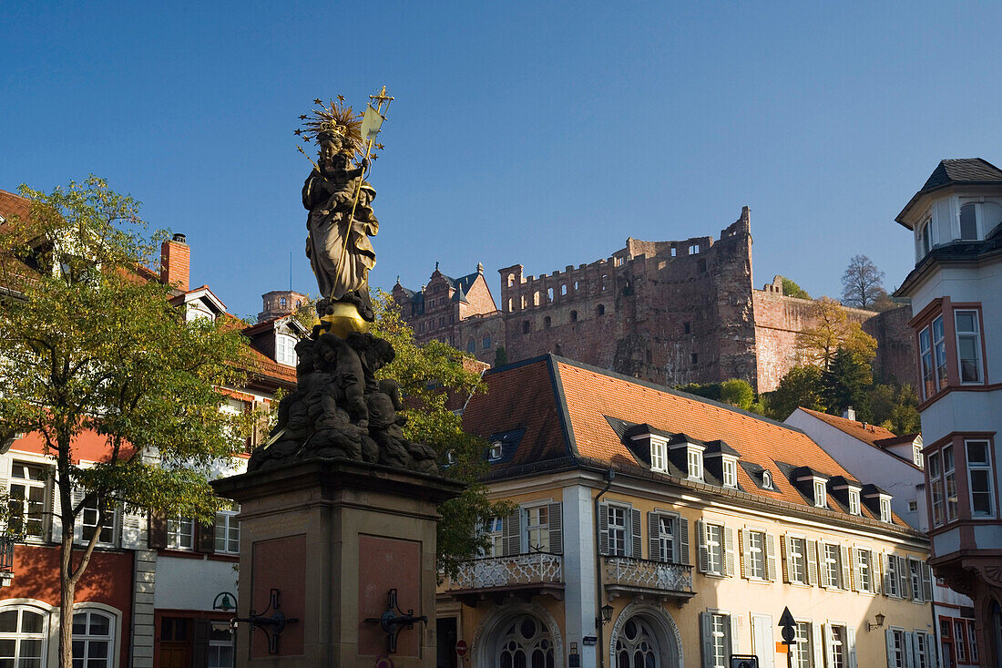 Virgen del Kormarket, Heidelberg, Alemania.