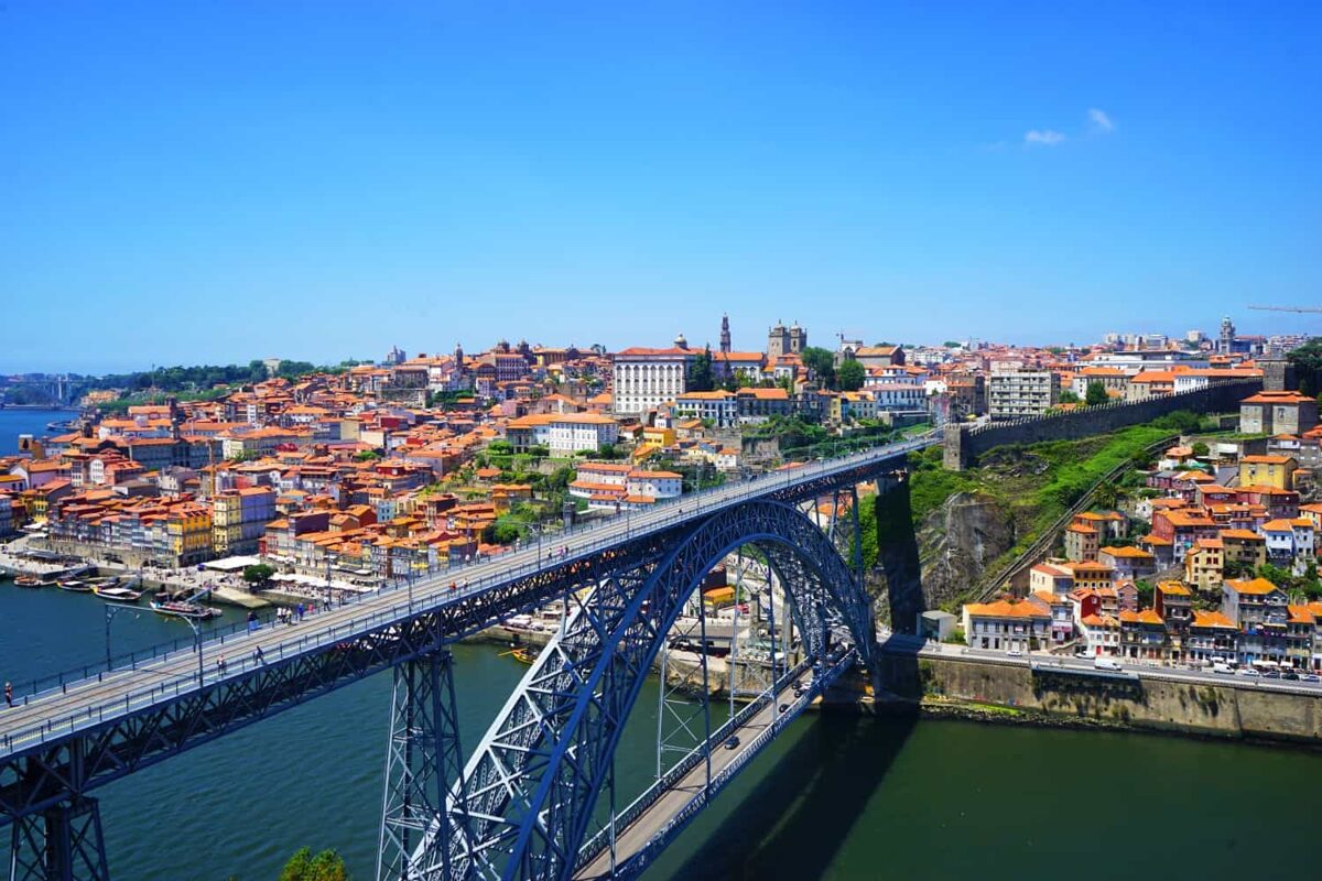 Puente Don Luís I, Porto, Portugal.